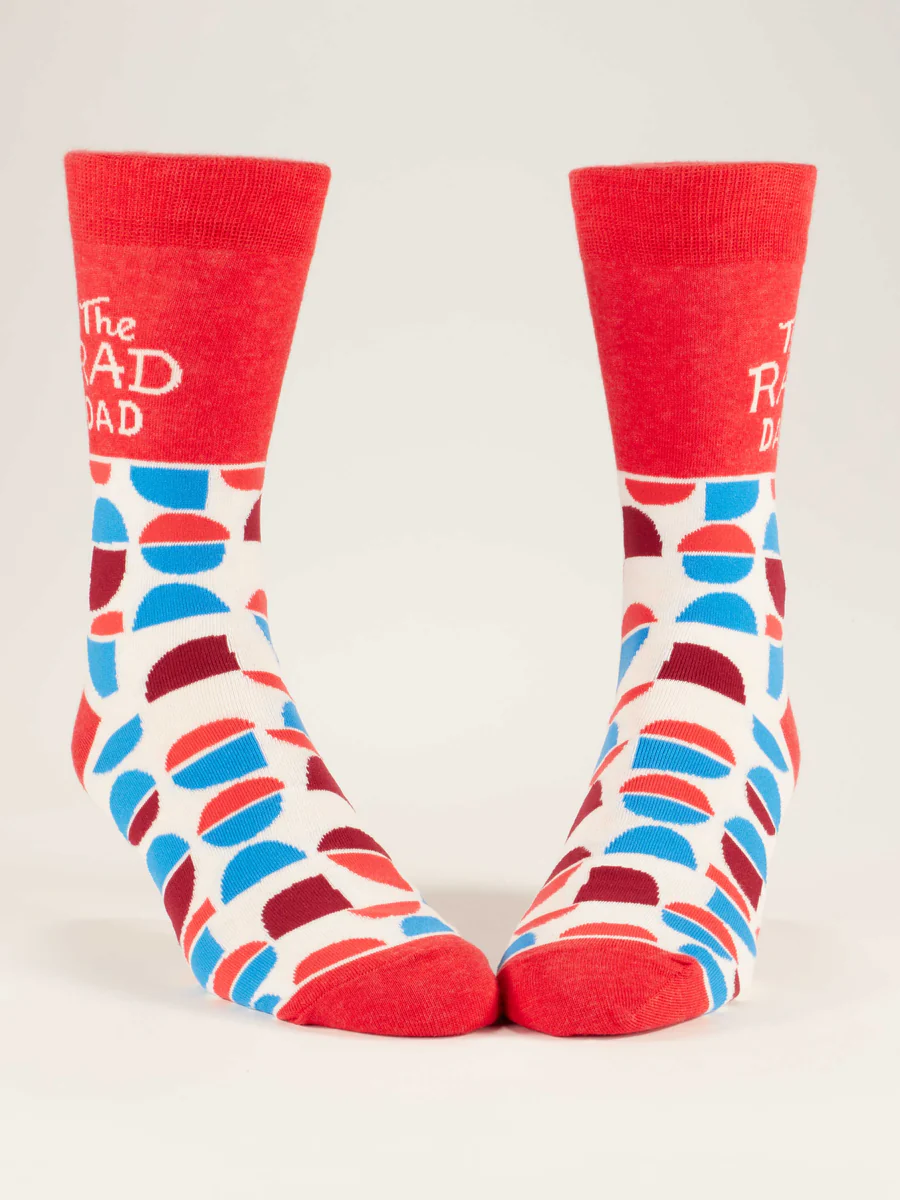 Blue Q - The Rad Dad - Men's Socks - Image 2