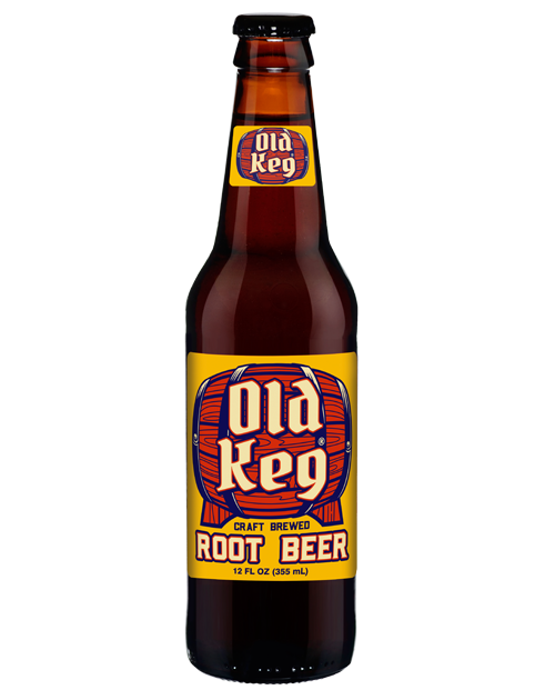 Old Keg Root Beer - 12oz Glass Bottle Soda