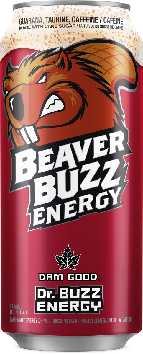 Beaver Buzz Dr Buzz Energy, 16 fl oz Can