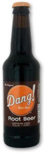 Dang! Root Beer Soda, 12oz Glass Bottle Soda