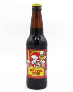 Dog N Suds Root Beer Soda, 12oz Glass Bottle Soda