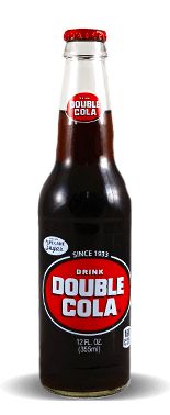 Double Cola Soda, 12oz Glass Bottle Soda