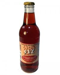 Fiz Chocolate Covered Cherry Soda, 12oz Glass Bottle Soda