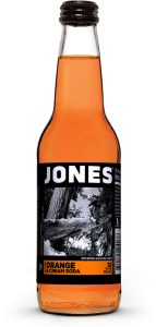Jones Orange & Cream Cane Sugar Soda, 12oz Glass Bottle Soda