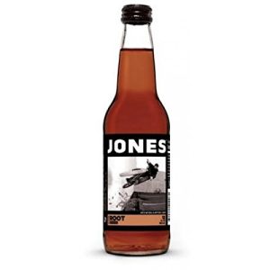 Jones Root Beer Cane Sugar Soda, 12oz Glass Bottle Soda