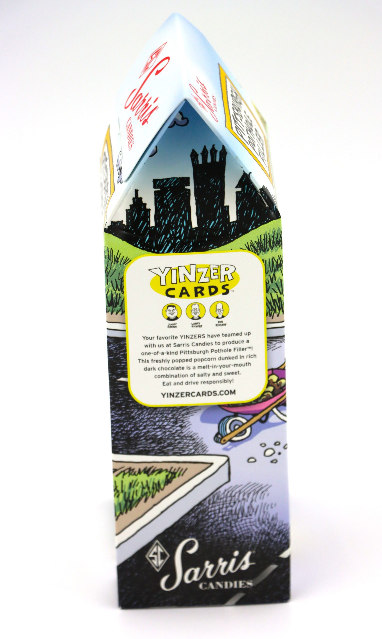 Pittsburgh Pothole Filler, Dark Choc Dunked Popcorn 6oz - Image 3