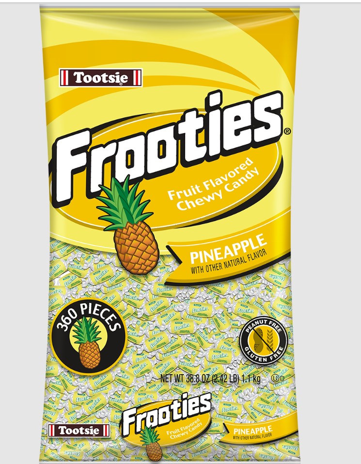 Bulk Candy - Frooties Pineapple