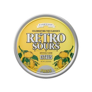 Retro Sours Citrus, 2.12oz Tin