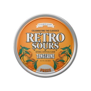 Retro Sours Tangerine, 2.12oz Tin