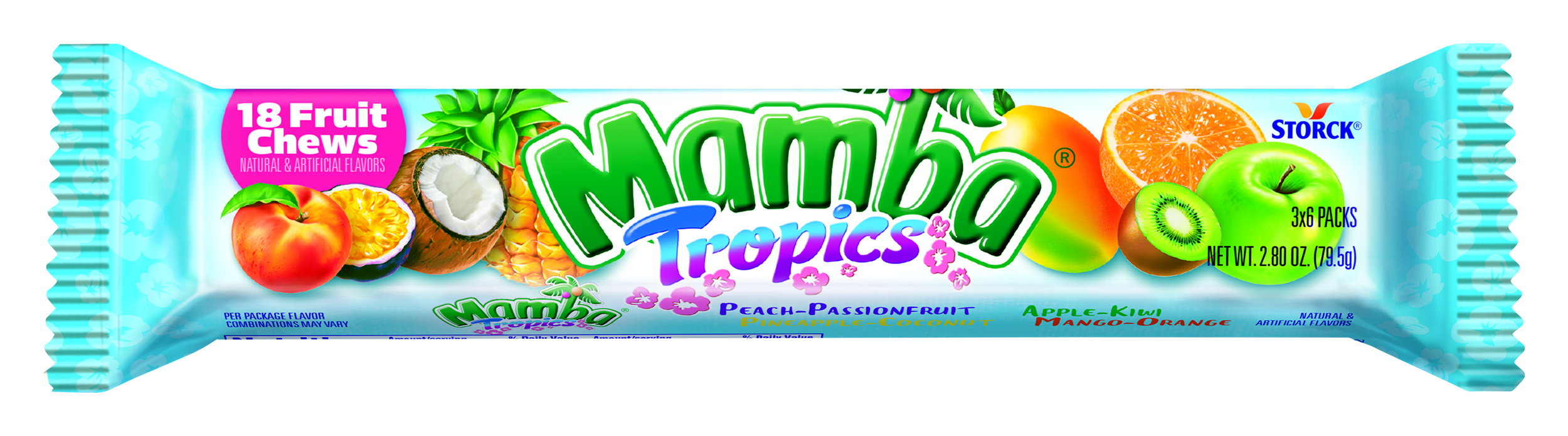 Mamba Tropics 2.8oz Stick Pack