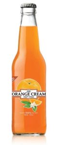 WBC Orange Cream Craft Soda, 12oz Glass Bottle Soda