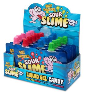 Face Twisters Sour Slime Double Pack Liquid Gel