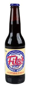 Fitz's Premium Diet Root Beer, 12oz Glass Bottle Soda