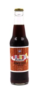 Kiddie Cocktails Rum & Cola Flavored Soda, 12oz Glass Bottle Soda