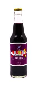 Kiddie Cocktails Sangria Flavored Soda, 12oz Glass Bottle Soda