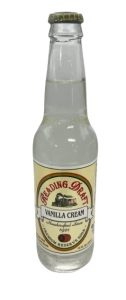 Reading Draft Vanilla Cream, 12oz Glass Bottle Soda