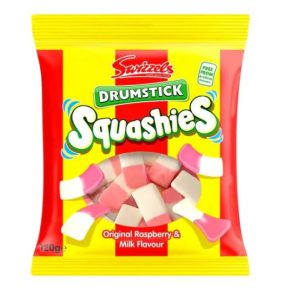 Swizzles Squashies Drumstick Original Raspberry/Milk - 1 Bag