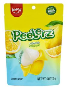 Amos Gummy Peelerz Lemon 6oz