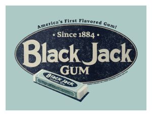 Magnet - Black Jack Americas First Flavored Gum