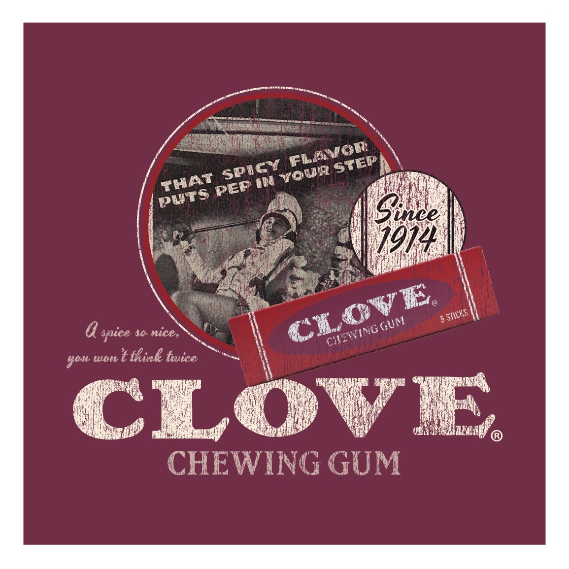 Magnet - Gerrit's Clove Gum A Spice So Nice