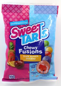 SweeTARTS Chewy Fusions, Fruit Punch Medley 5oz Bag