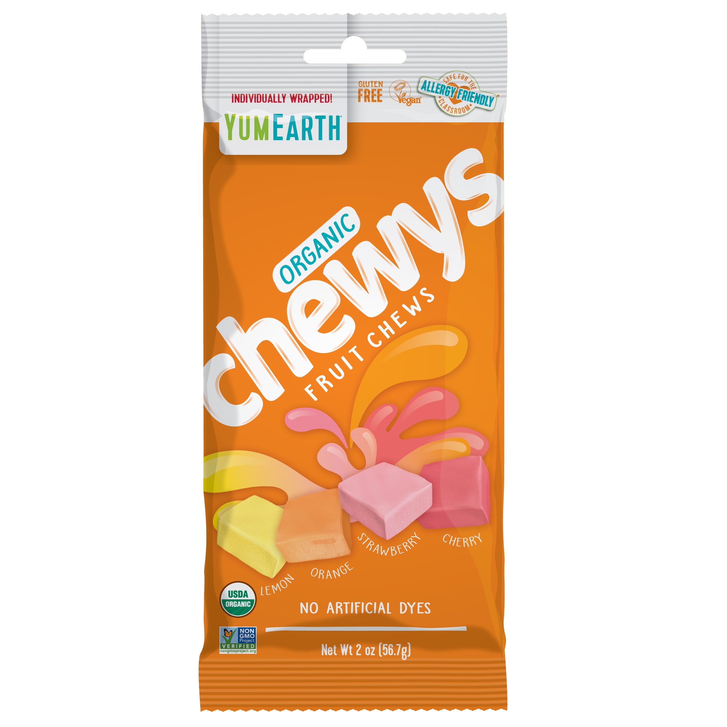 YumEarth Organic Chewys 2oz - 1 Bag