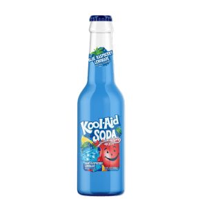 Kool-Aid Soda, Blue Raspberry Lemonade 12fl oz - 1 Bottle