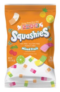Smarties Squashies - Mixed Fruit 5oz - 1 bag
