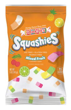 Smarties Squashies - Mixed Fruit 5oz - 1 bag