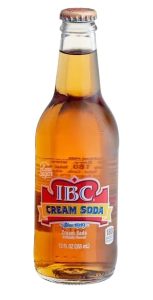 IBC Cream Soda 12fl oz Glass Bottle Soda