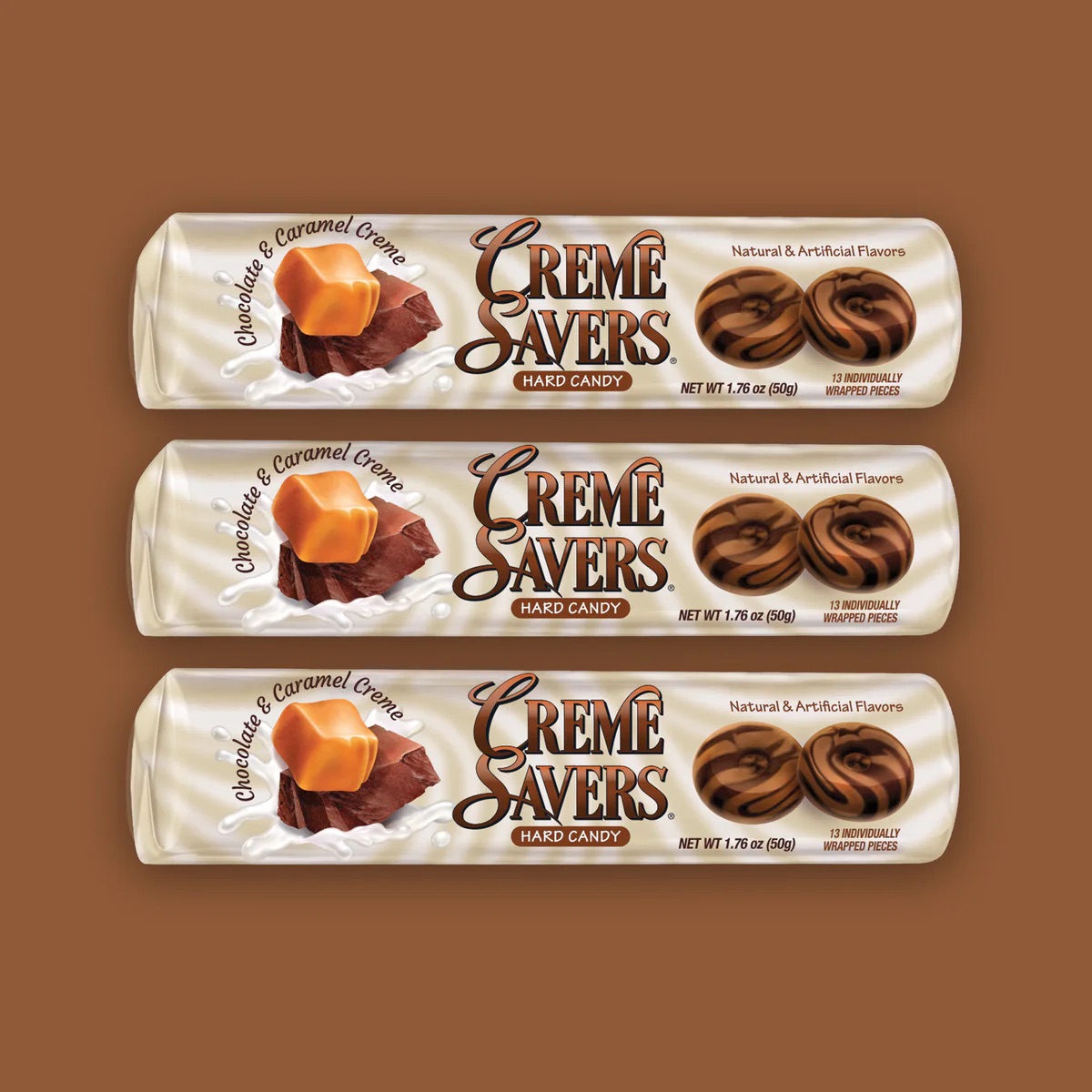 Creme Savers Rolls Chocolate & Caramel Creme - Image 2