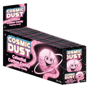 Cosmic Dust Celestial Cotton Candy Popping Candy .35oz Pouch