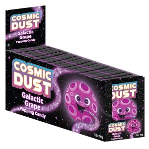 Cosmic Dust Galactic Grape Popping Candy .35oz Pouch