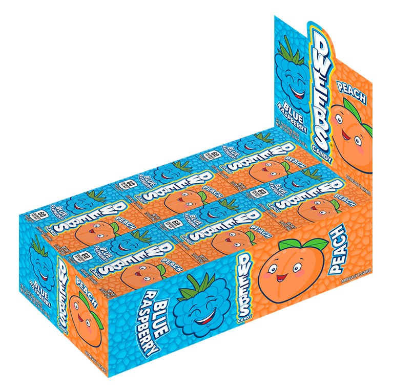 Dweebs Candy Blue Raspberry & Peach 1.6oz Box