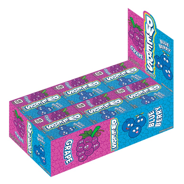 Dweebs Candy Grape & Blueberry 1.6oz Box