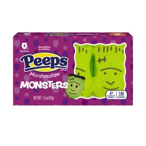 PEEPS 3 Count Marshmallow Monsters - 1.5oz Package