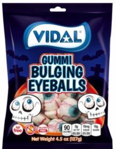 Vidal Gummi Bulging Eyeballs, 4.5oz bag