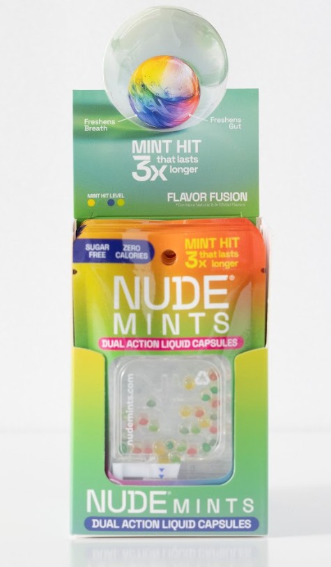 NUDE Mints Flavor Fusion, Dual Action Liquid Capsules - Image 2