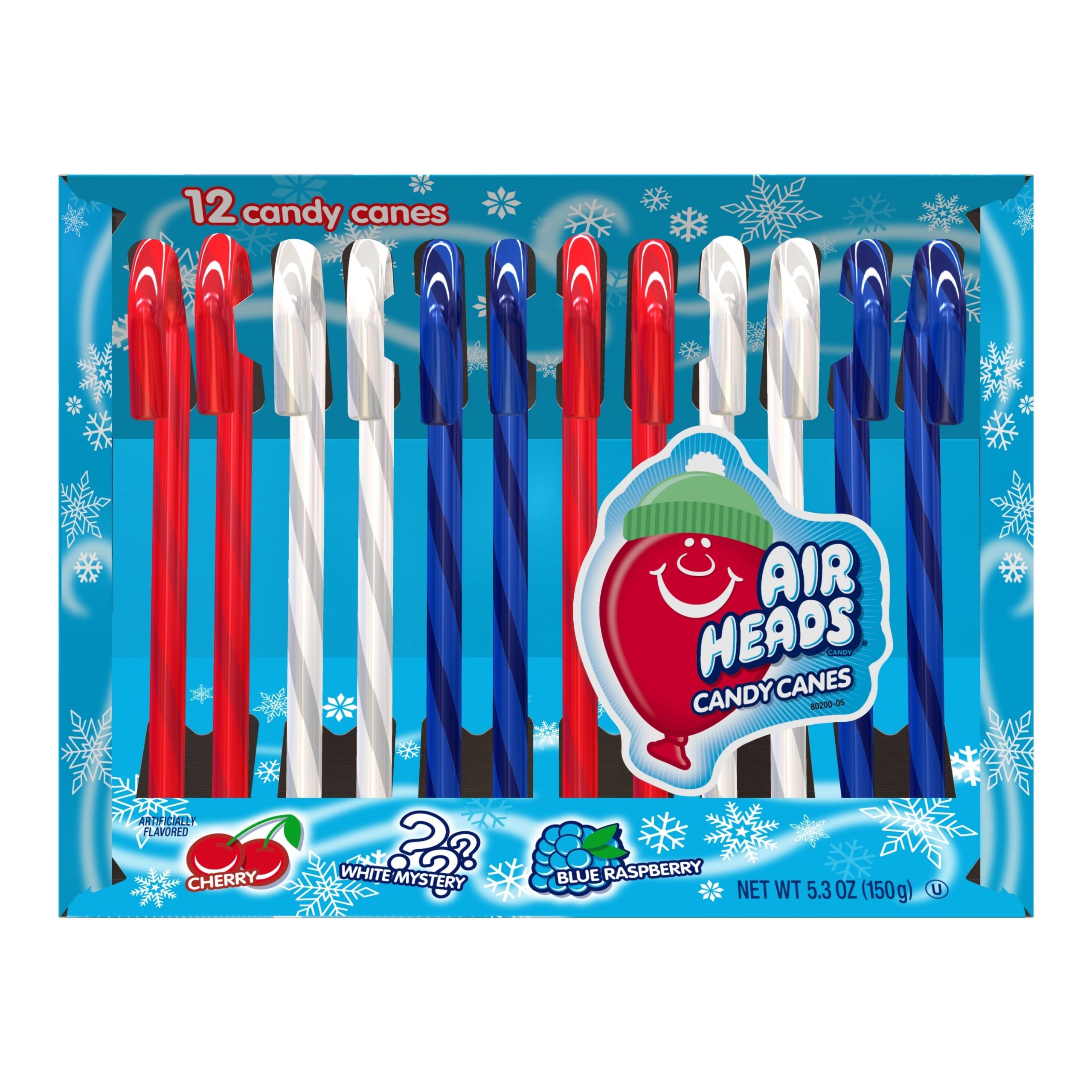 12 pc Airheads Candy Cane Cradle
