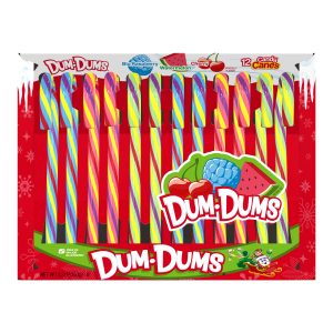 12 pc Dum Dums Candy Cane Cradle