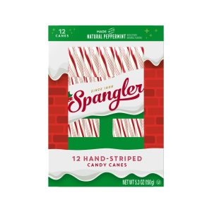 12pc Spangler Candy Cane Cradle
