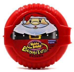 Hubba Bubba Bubble Gum Tape, Christmas 2oz Roll