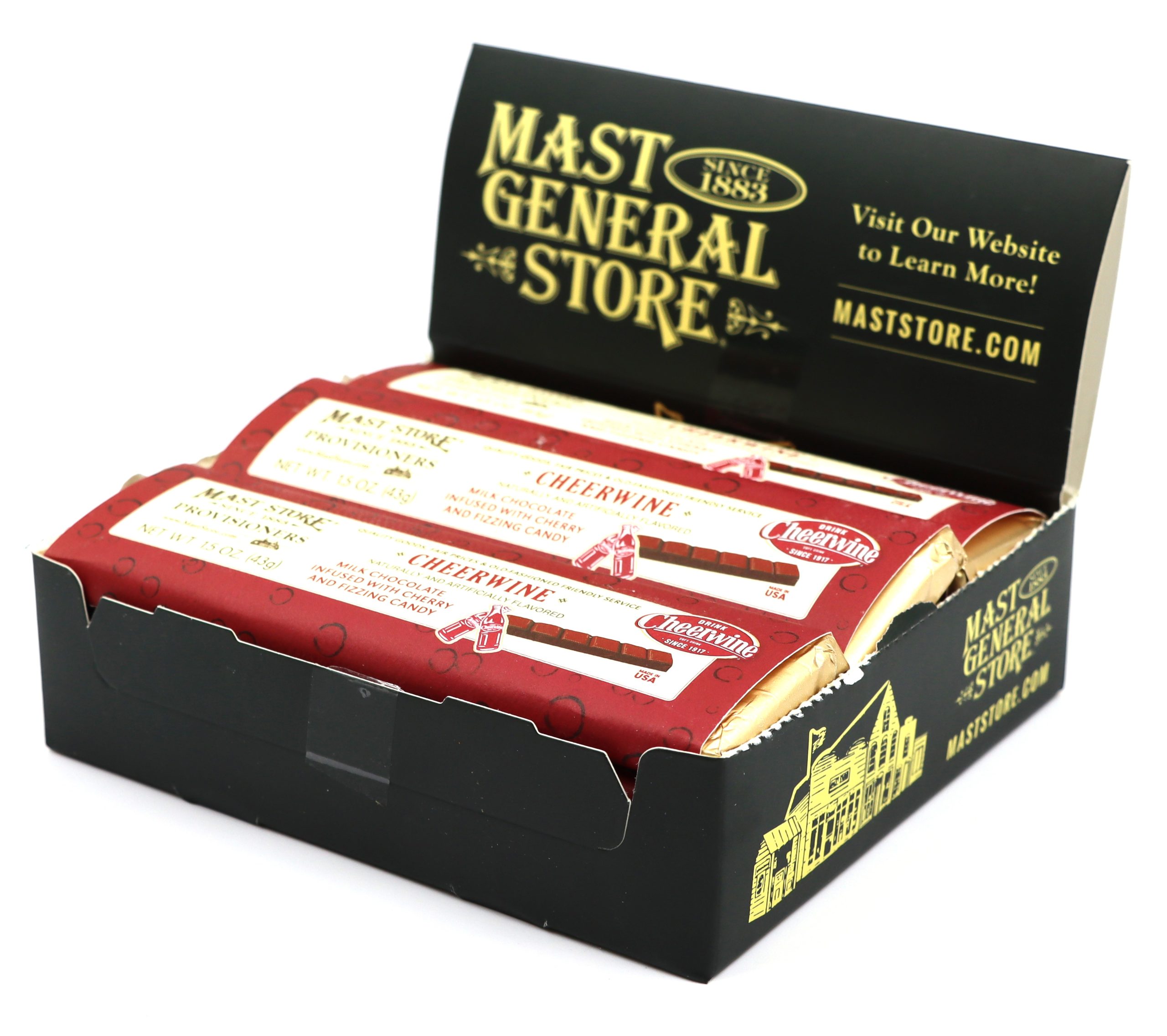 Mast General Chocolate Bar - Cheerwine Candy Bar - Image 2