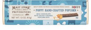 Mast General Chocolate Bar - Poppy Popcorn Candy Bar