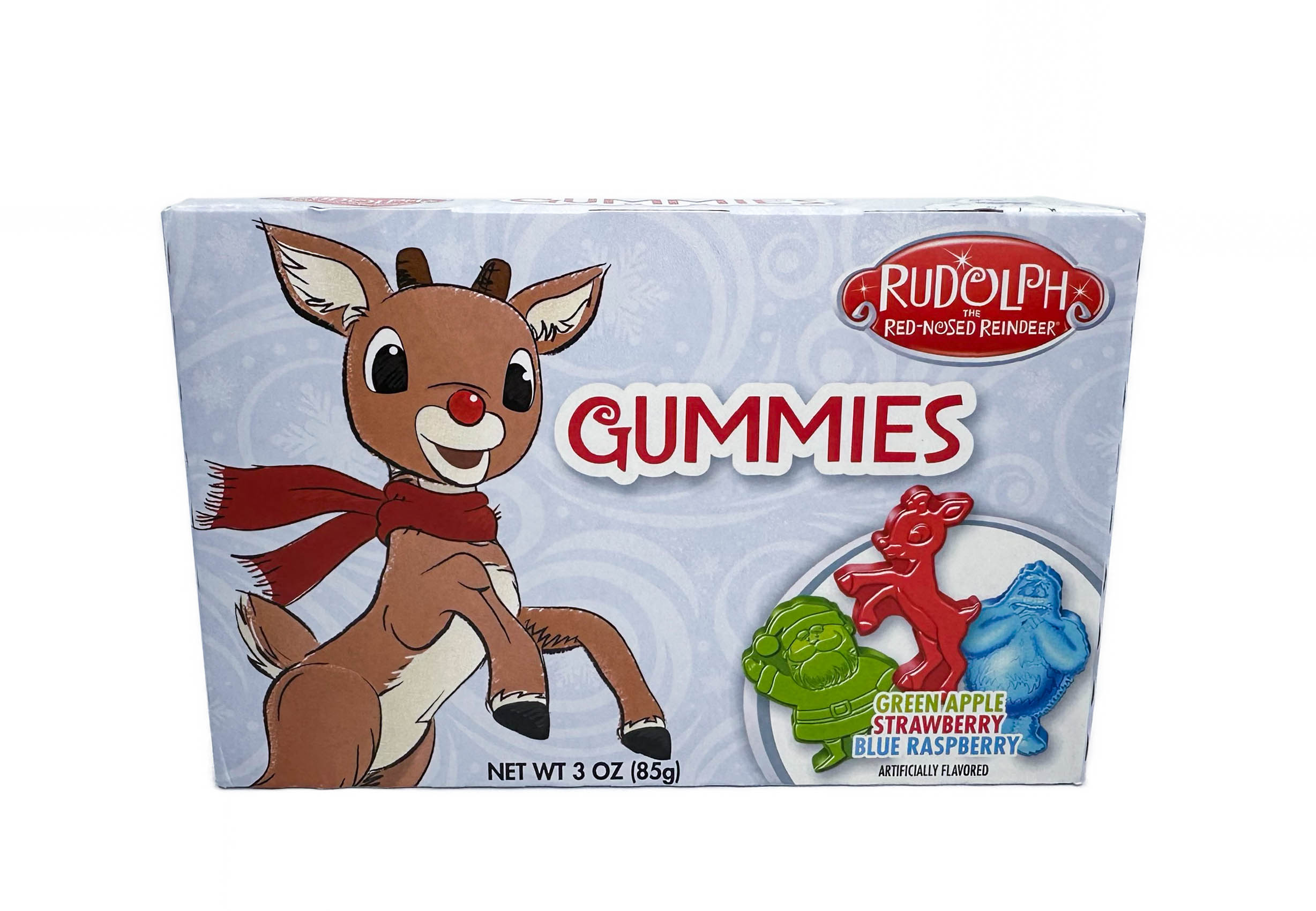 Rudolph Red Nose Reindeer Gummies Theater Box, 3oz Box