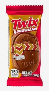 Twix Caramel Snowman 1.06oz Bar
