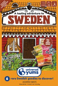 Universal Yums, Sweden Tasting Adventure Box