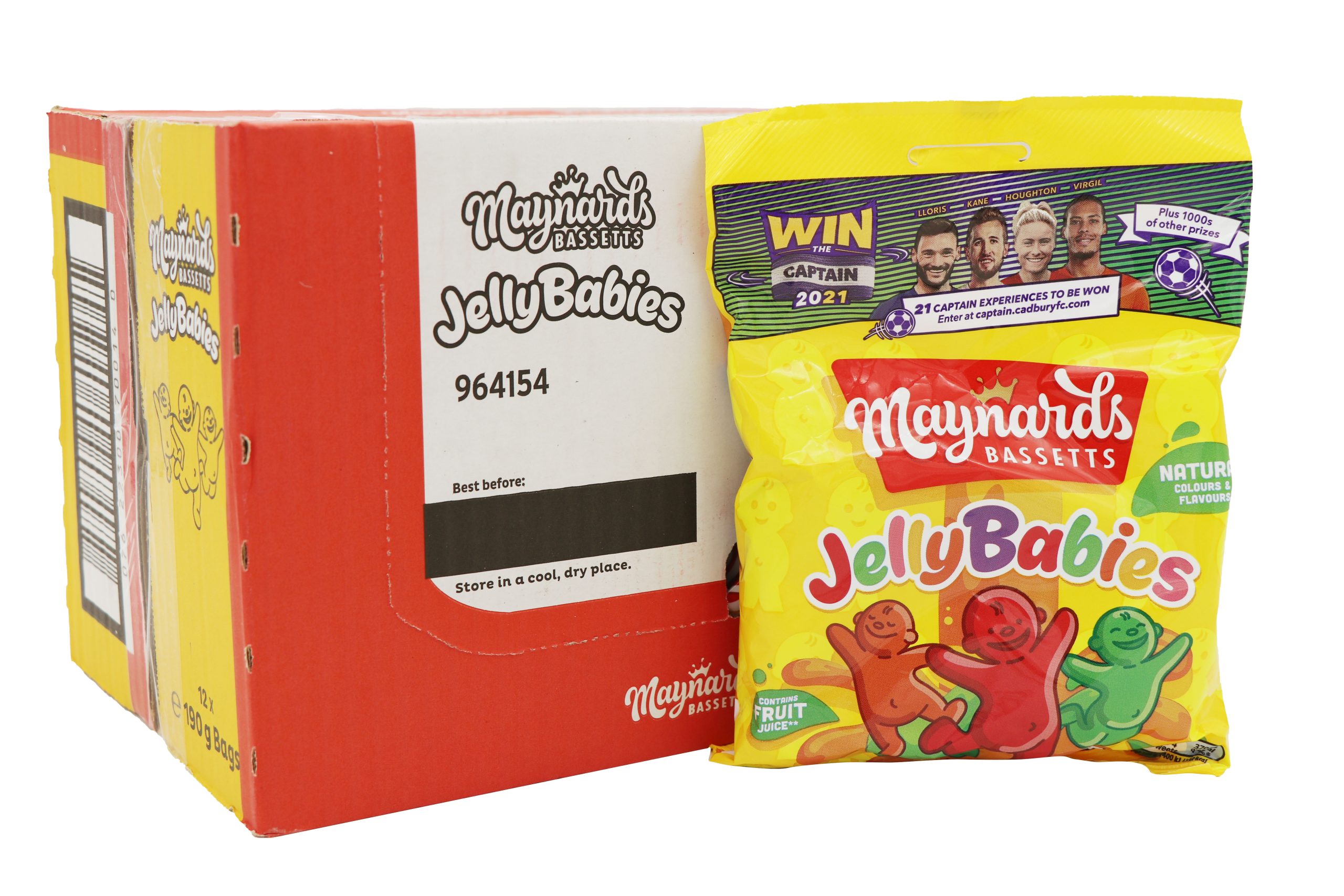 Bassetts Jelly Babies Pouches, 5.8oz