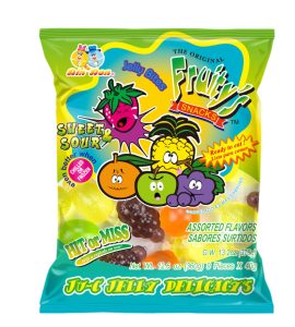 Fruity's Ju-C Jellies Sweet & Sour 12.6oz Bag