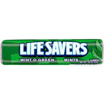 Lifesavers Wint O Green Mints, .84oz Roll